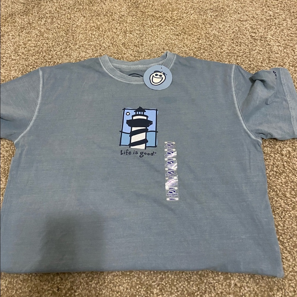 Brand new life is good tee